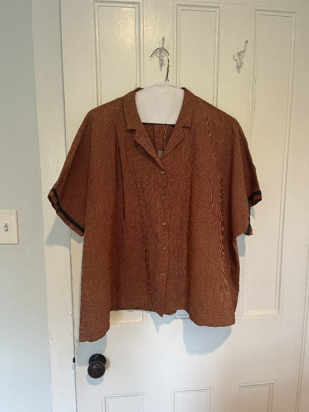World of Crow 3XL boxy lightweight top